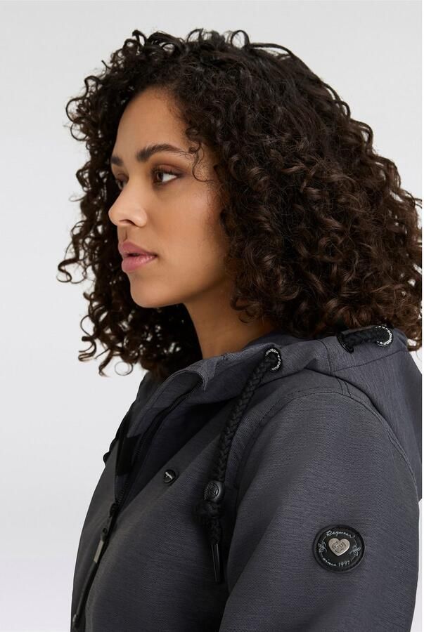 Ragwear Functioneel jack NUGGIE OMBRE O Tussenjas van waterafstotend materiaal