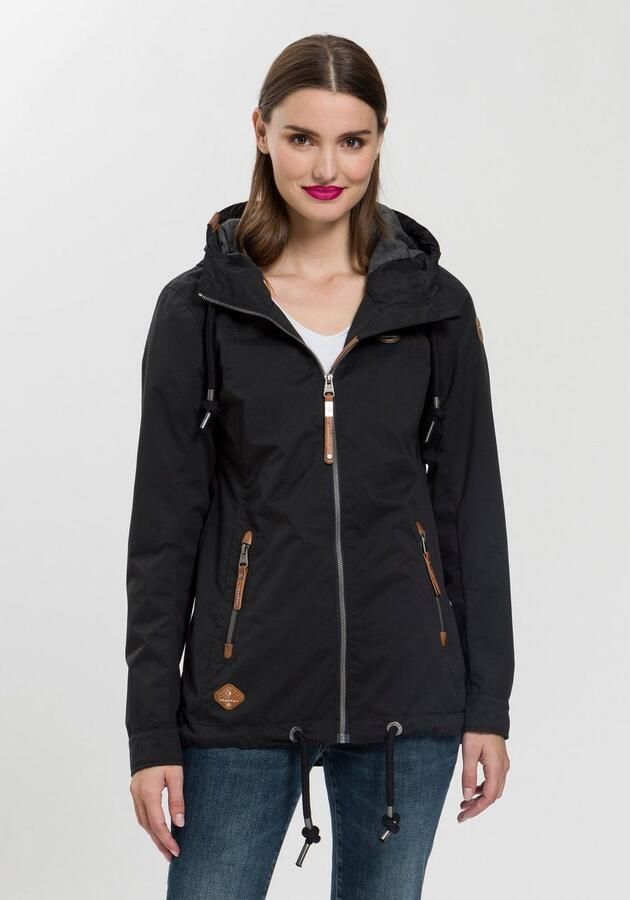 Ragwear Functioneel jack ZUZKA stijlvolle outdoorjas voor tussenseizoen water repellent coating - Foto 2