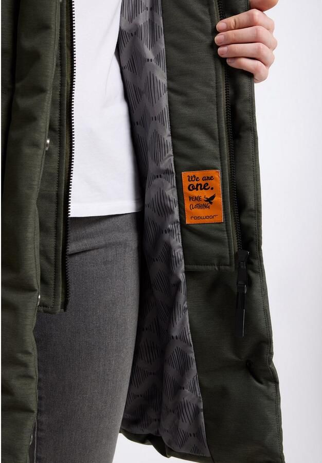 Ragwear Gewatteerde jas NATALKA waterafstotende gewatteerde jas voor de overgang en winter - Foto 2