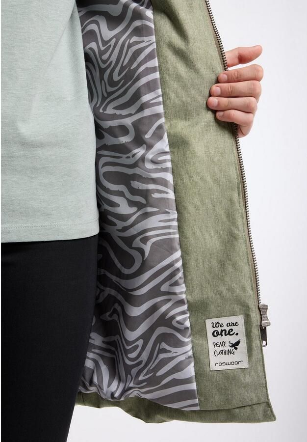 Ragwear Gewatteerde jas PAVLA waterafstotende en verwarmende quiltmantel voor de winter - Foto 3