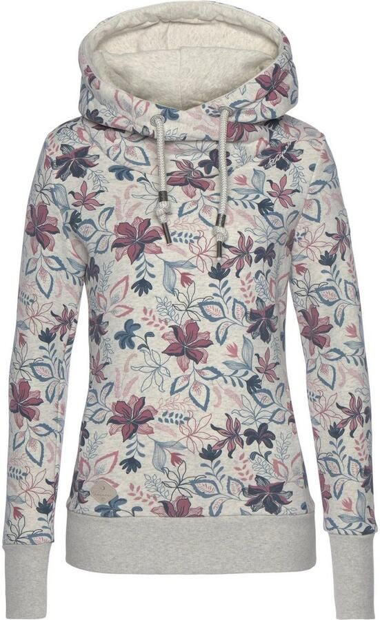 Ragwear Hoodie GRIPY FLOWERS O Hoodie met gebloemde print all-over - Foto 4