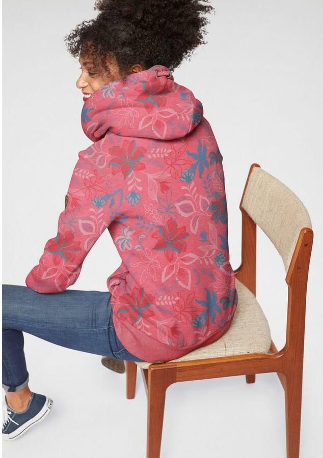 Ragwear Hoodie GRIPY FLOWERS O Hoodie met gebloemde print all-over - Foto 2