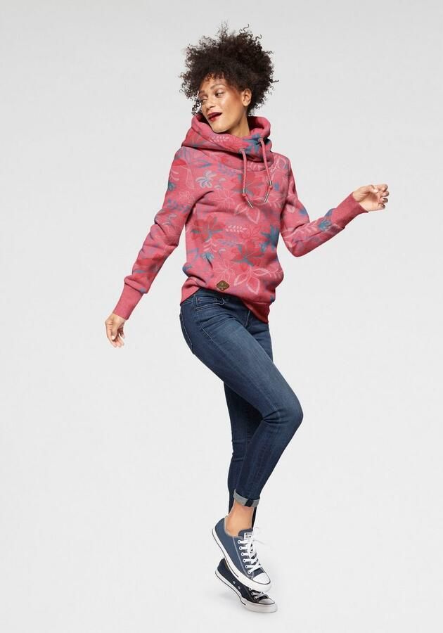 Ragwear Hoodie GRIPY FLOWERS O Hoodie met gebloemde print all-over - Foto 3