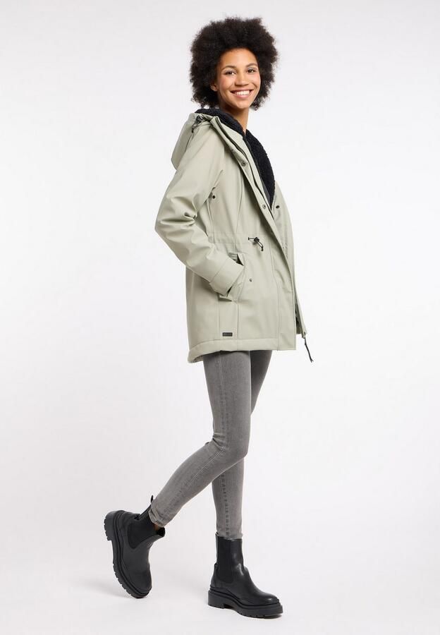 Ragwear Outdoorjack MONADIS RAINY WARM waterafstotende parka gevoerd met verwarmende teddypluche - Foto 5