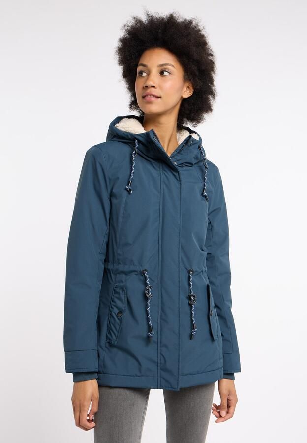Ragwear Parka MONADIS WARM waterafstotende tussenjas met verwarmende teddypluche voering - Foto 8