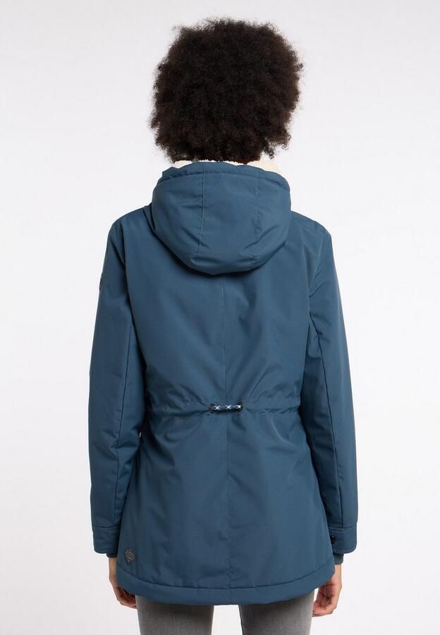 Ragwear Parka MONADIS WARM waterafstotende tussenjas met verwarmende teddypluche voering - Foto 5