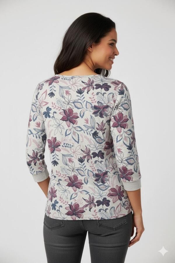 Ragwear Shirt met lange mouwen SHIMONA FLOWERS O - Foto 2