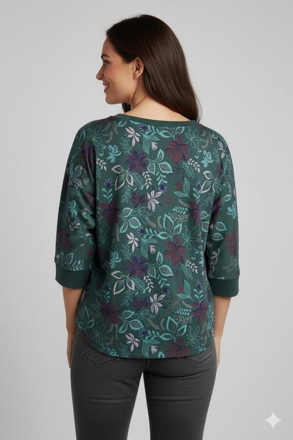 Ragwear Shirt met lange mouwen SHIMONA FLOWERS O