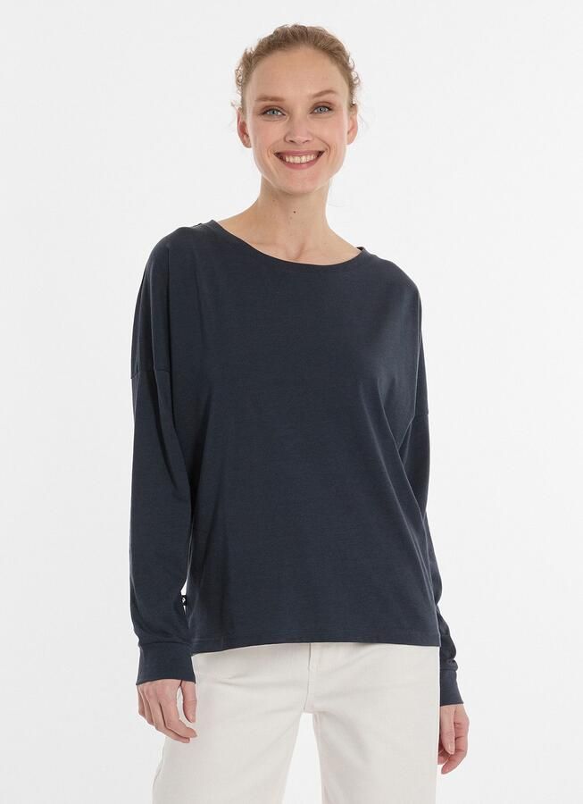 Ragwear Shirt met lange mouwen SHIMONA LONG in discrete oversized-vorm
