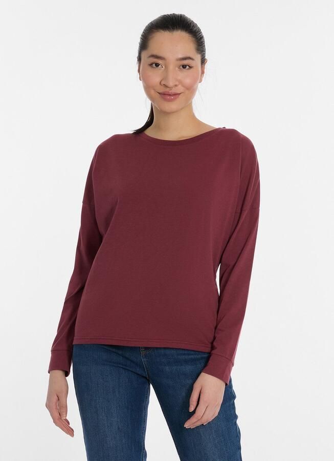 Ragwear Shirt met lange mouwen SHIMONA LONG in discrete oversized-vorm