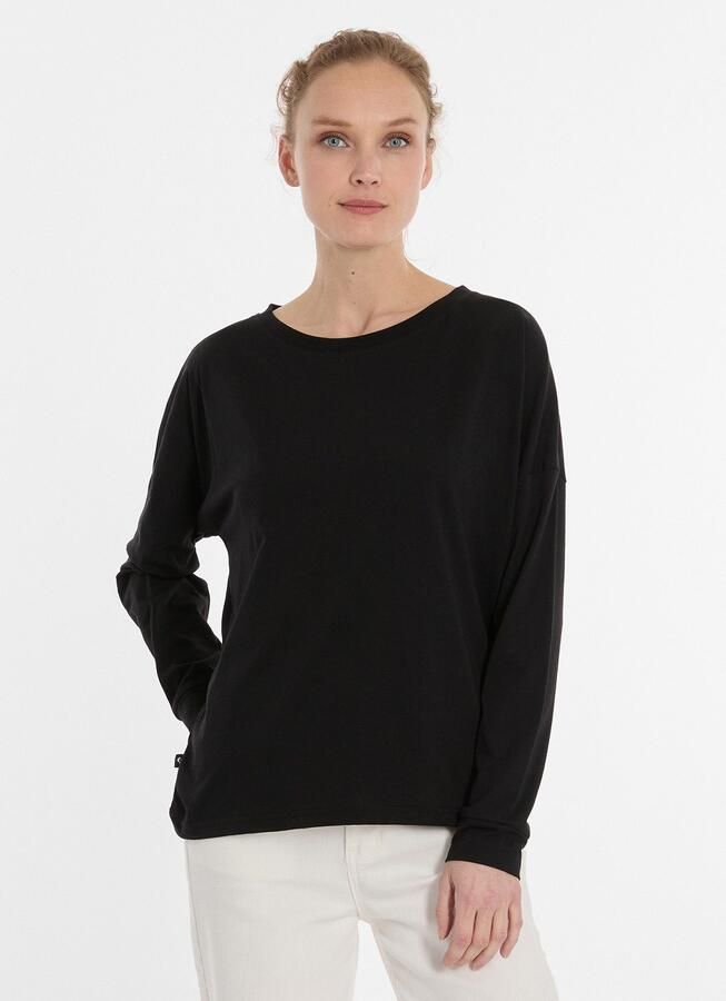 Ragwear Shirt met lange mouwen SHIMONA LONG in discrete oversized-vorm