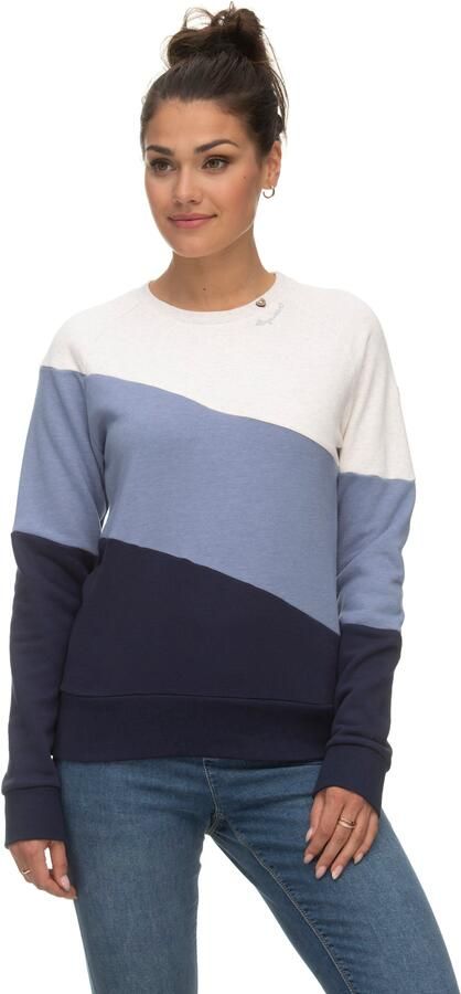 Ragwear Sweater JOHANKA BLOCK Ronde hals met color blocking design - Foto 2