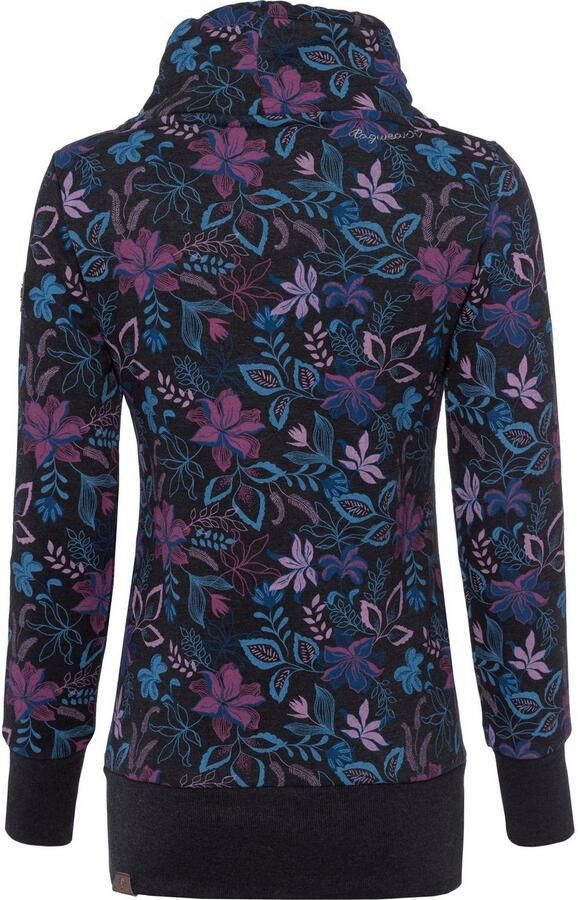 Ragwear Sweater NESKA O Capuchonsweater met asymmetrische sjaalkraag - Foto 5