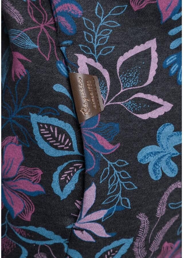 Ragwear Sweater NESKA O Capuchonsweater met asymmetrische sjaalkraag