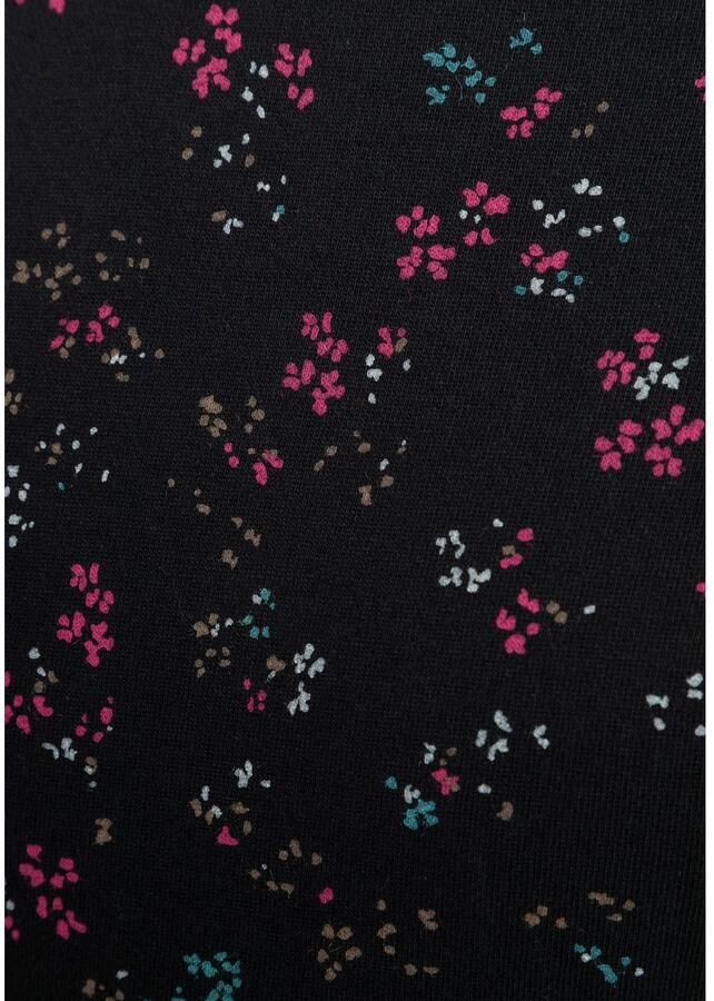 Ragwear Sweatjurk MENITA O met mille-fleur all-over-print