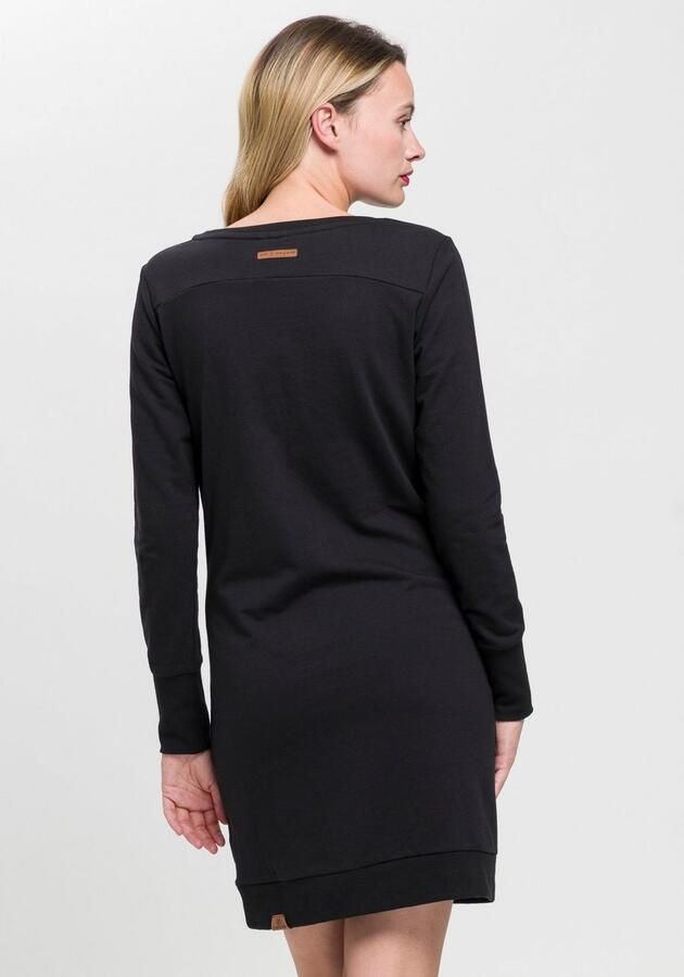 Ragwear Sweatjurk MENITA O met vegan 3-knoopsapplicatie - Foto 5
