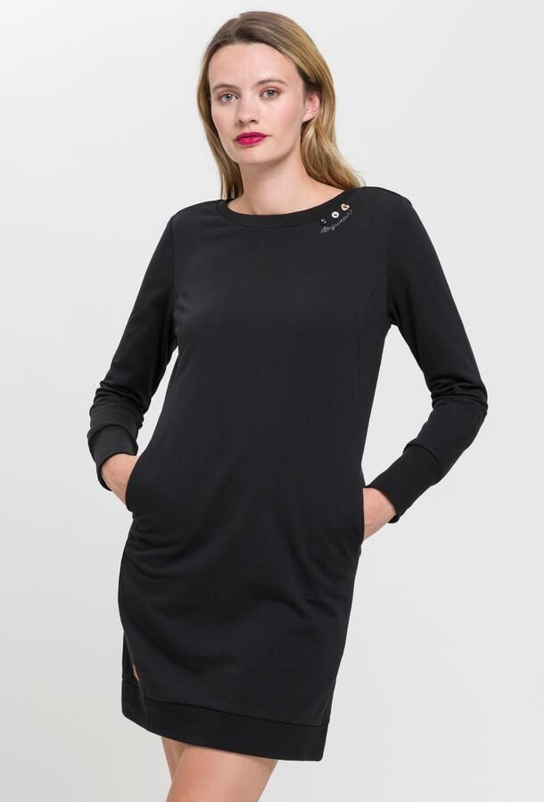 Ragwear Sweatjurk MENITA O met vegan 3-knoopsapplicatie - Foto 3