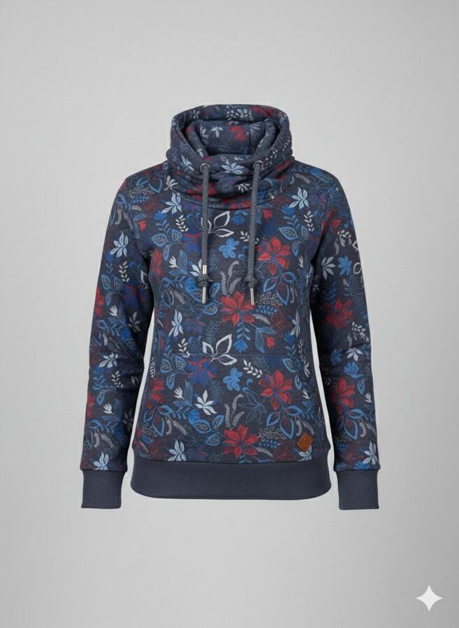 Ragwear Sweatshirt GRIPY FLOWERS O Hoodie met gebloemde print all-over - Foto 2