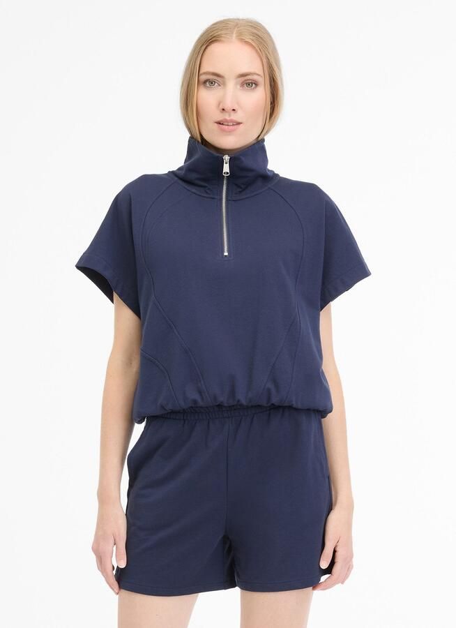 Ragwear Sweatshirt IZZARA TOP met verlaagde schouders en met ritssluiting in troyer-stijl - Foto 2