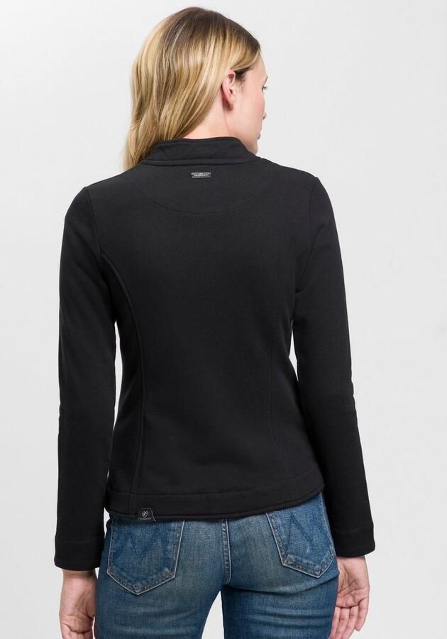 Ragwear Sweatvest AVALINA O maritieme sweatblazer met contrastdetails - Foto 4