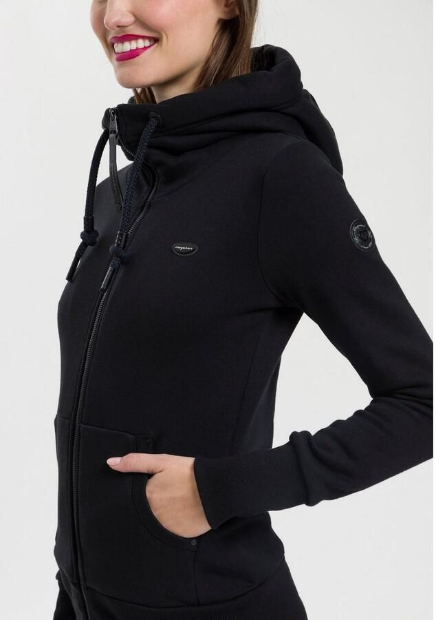 Ragwear Sweatvest NESKA ZIP O met extra brede boorden