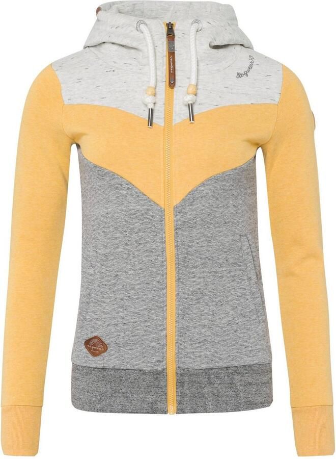 Ragwear Sweatvest TREGA ZIP O in colourblocking-design