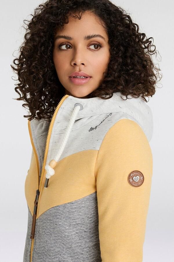 Ragwear Sweatvest TREGA ZIP O in colourblocking-design - Foto 4