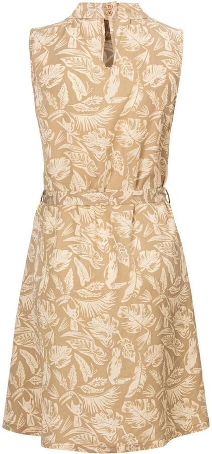 Ragwear Zomerjurk ANGYC PRINT ORG Neckholder met knoopsluiting en keyhole achter - Foto 2