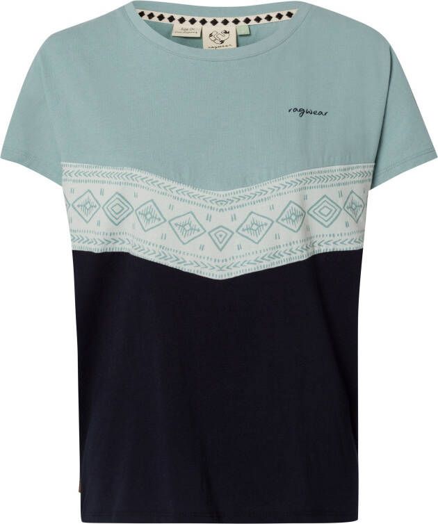 Ragwear Shirt met vleermuismouwen NATTIVO ORGANIC GOTS Met trendy print