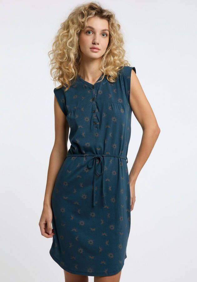 Ragwear Zomerjurk ZOFKA DRESS ORGANIC met all-over motief