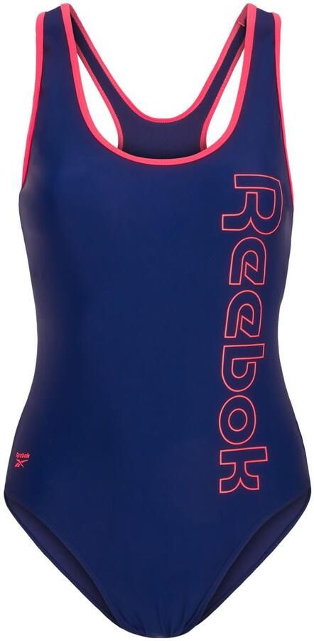 Reebok Badpak Violetta met kreuk- en slijtvastheid sportief logo voor (1 stuk) - Foto 2