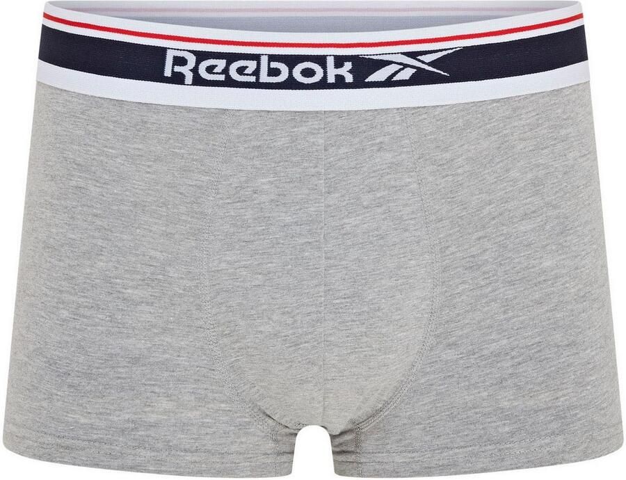 Reebok Boxershort Jay basic comfortabel zacht met logo brede band katoenmix (Set van 5) - Foto 4