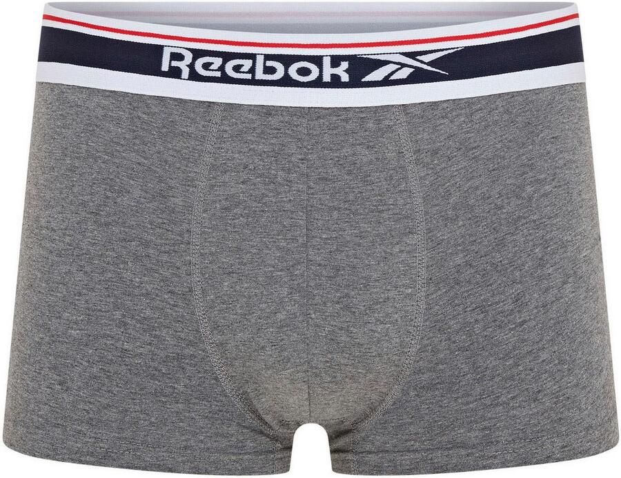 Reebok Boxershort Jay basic comfortabel zacht met logo brede band katoenmix (Set van 5) - Foto 3