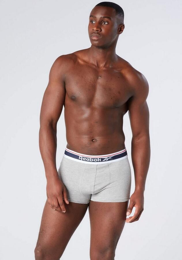 Reebok Boxershort Jay basic comfortabel zacht met logo brede band katoenmix (Set van 5) - Foto 11
