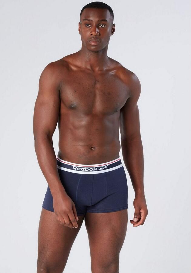 Reebok Boxershort Jay basic comfortabel zacht met logo brede band katoenmix (Set van 5) - Foto 16