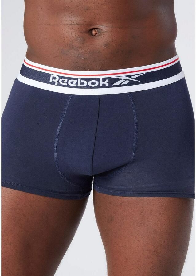 Reebok Boxershort Jay basic comfortabel zacht met logo brede band katoenmix (Set van 5) - Foto 8