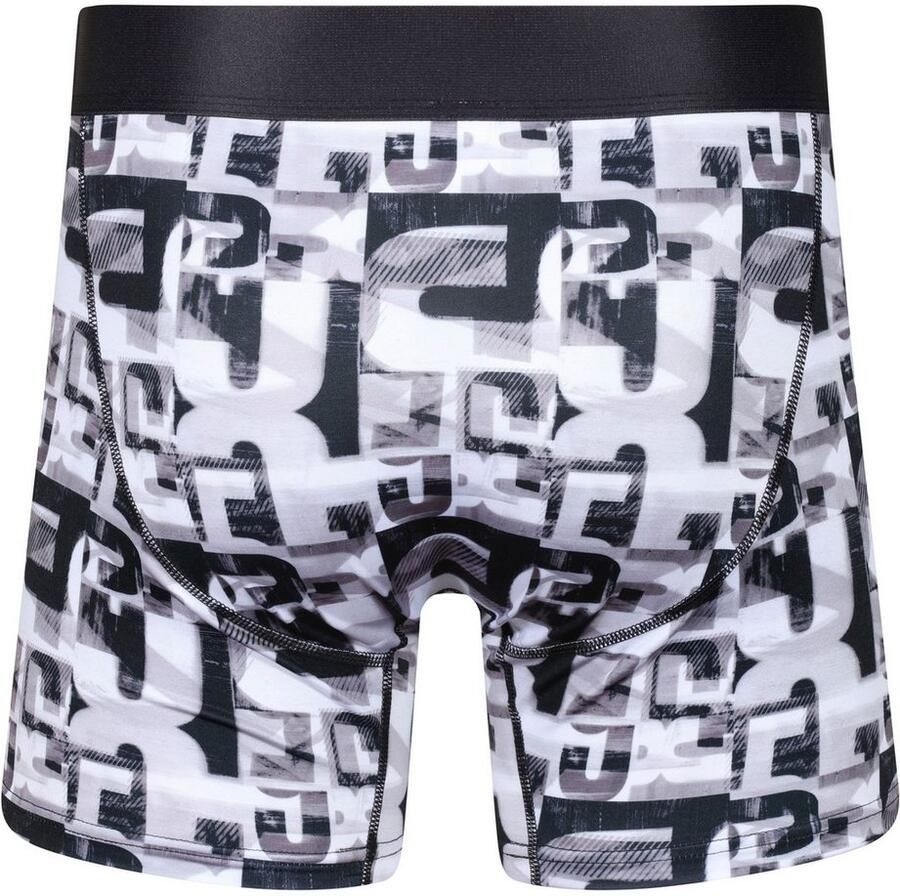 Reebok Boxershort SHAND basic comfortabel zacht met logo brede band met patroon (Set van 3)