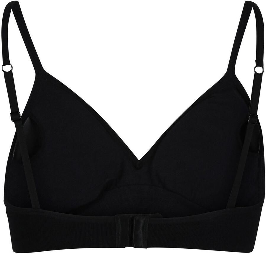 Reebok Bustier Justine smalle bandjes comfortabel basic zonder beugel met logo triangel-snit - Foto 6