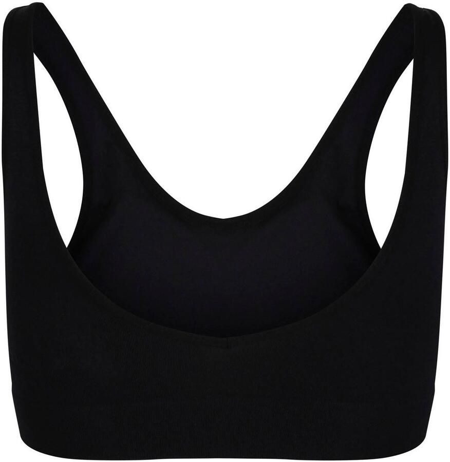 Reebok Bustier Kira brede bandjes zonder sluiting comfortabel basic zonder beugel met logo - Foto 7