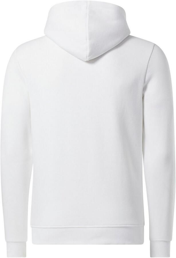 Reebok Large Logo Hoodie White- Heren White