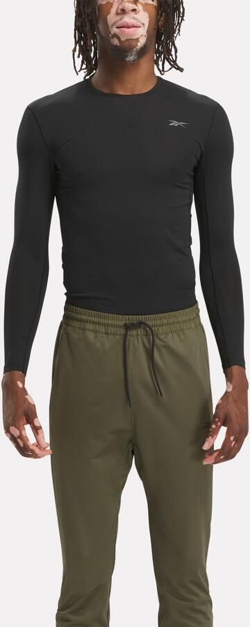 Reebok Shirt met lange mouwen COMP LS BLACK (1-delig) - Foto 4