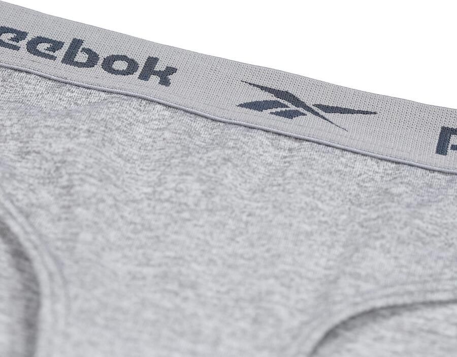 Reebok Slip Enrica strak basic comfortabel met logo brede band vochtregulerend (Set van 3)