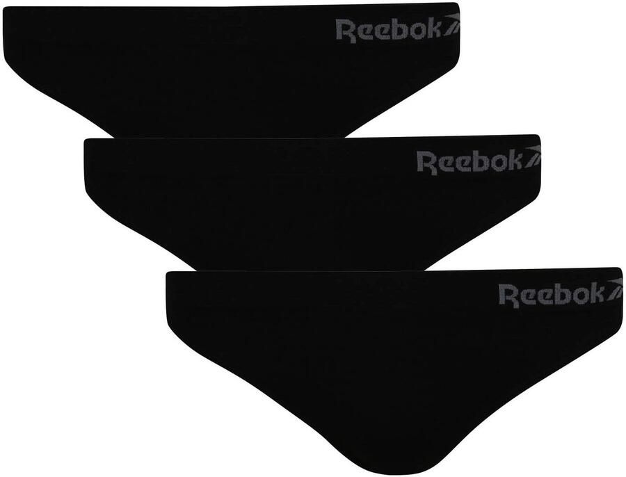 Reebok Slip Kali zonder storende naden strak basic comfortabel met logo brede band (Set van 3) - Foto 8