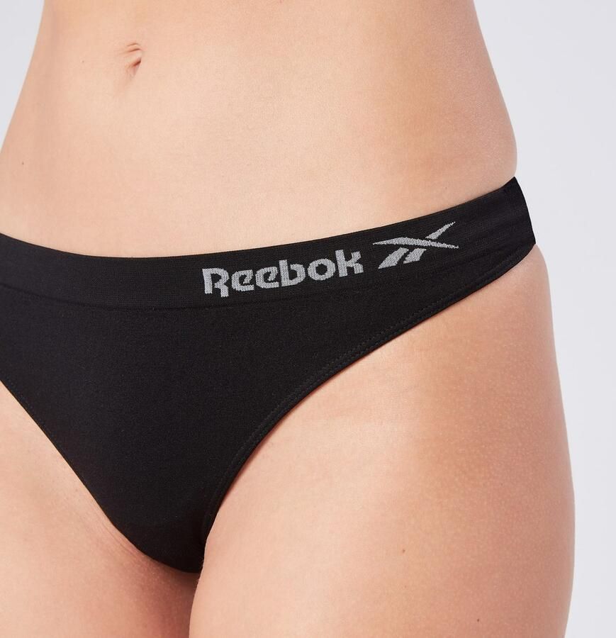 Reebok Slip Kali zonder storende naden strak basic comfortabel met logo brede band (Set van 3) - Foto 5