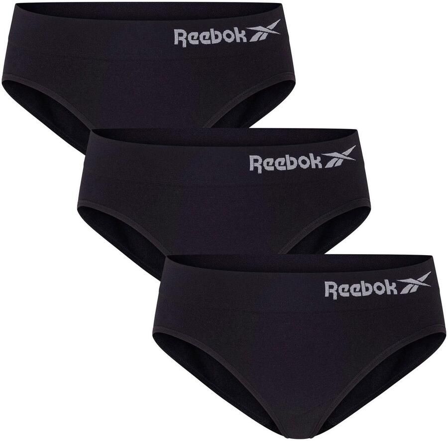 Reebok Slip Raina zonder storende naden strak basic comfortabel met logo brede band (Set van 3) - Foto 4