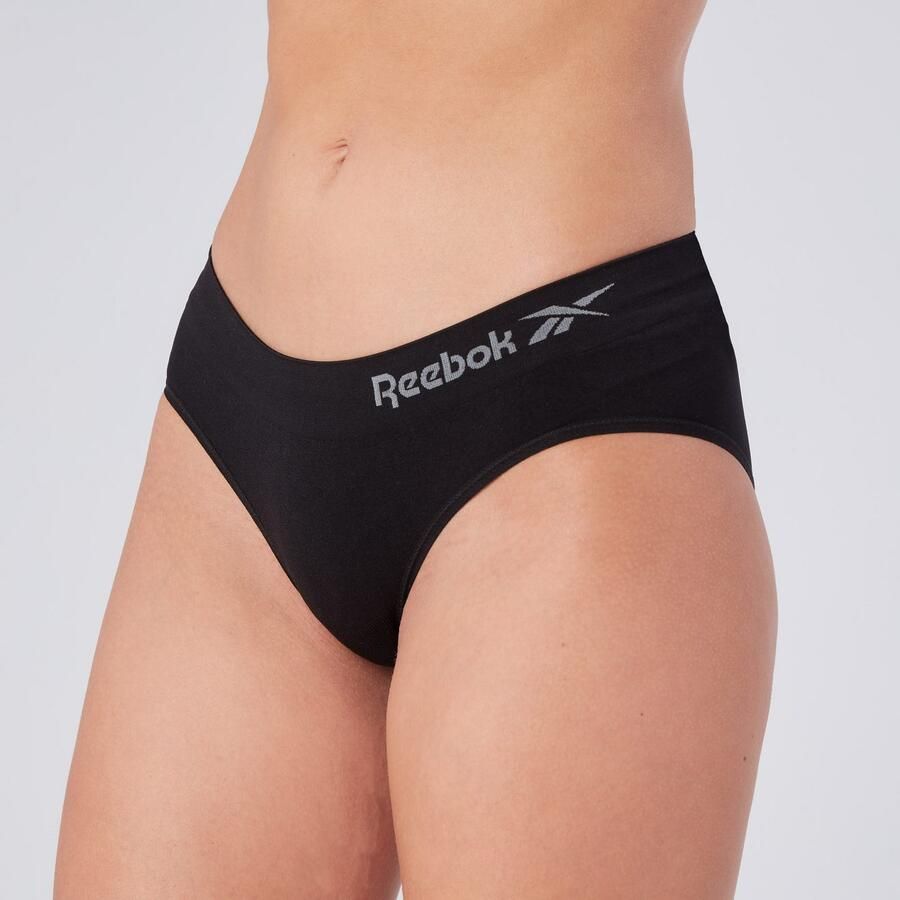 Reebok Slip Raina zonder storende naden strak basic comfortabel met logo brede band (Set van 3) - Foto 2