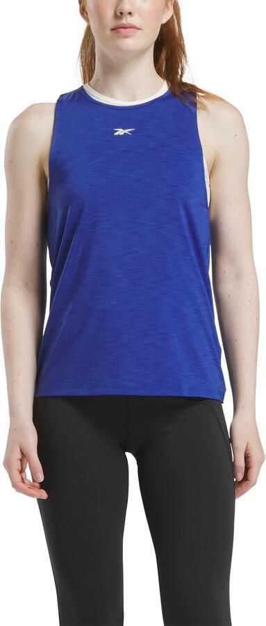 Reebok Athletic Chill T-shirt Blue Dames - Foto 4