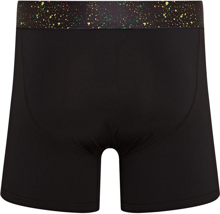 Reebok Trunk BENJI basic vochtregulerend met logo met patroon brede band (Set van 3) - Foto 3