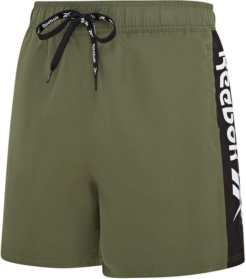 Reebok Zwemshort Clayton met trekkoord en elastische tailleband met logo sneldrogend basic (1 stuk) - Foto 5