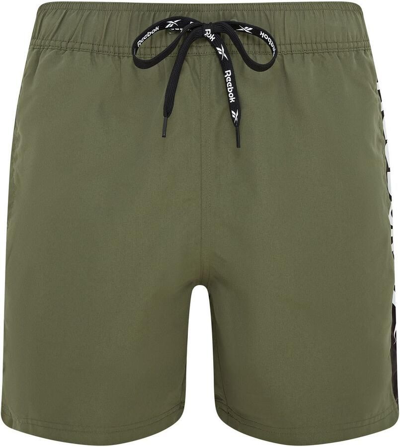 Reebok Zwemshort Clayton met trekkoord en elastische tailleband met logo sneldrogend basic (1 stuk) - Foto 3